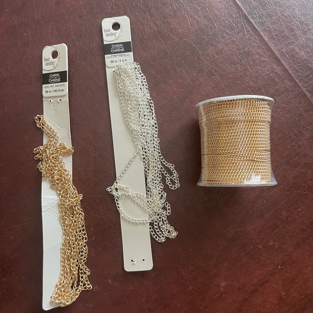 Jewelry making chain